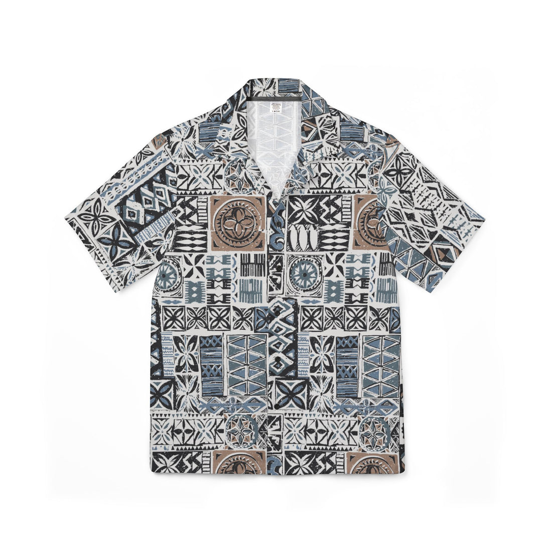 Hawaiian Camp Shirt - Elei Steel - AU/NZ/USA