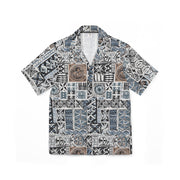 Hawaiian Camp Shirt - Elei Steel - AU/NZ/USA