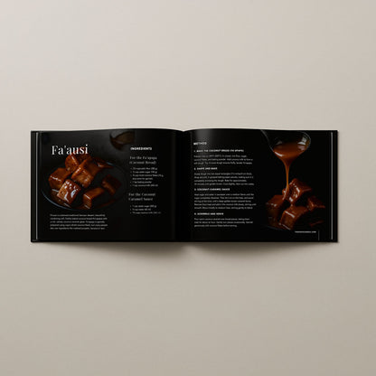 Hardcover A4 - Samoan Delights: 12 Samoan Recipes Cookbook - Vol 2 - AU/NZ/USA