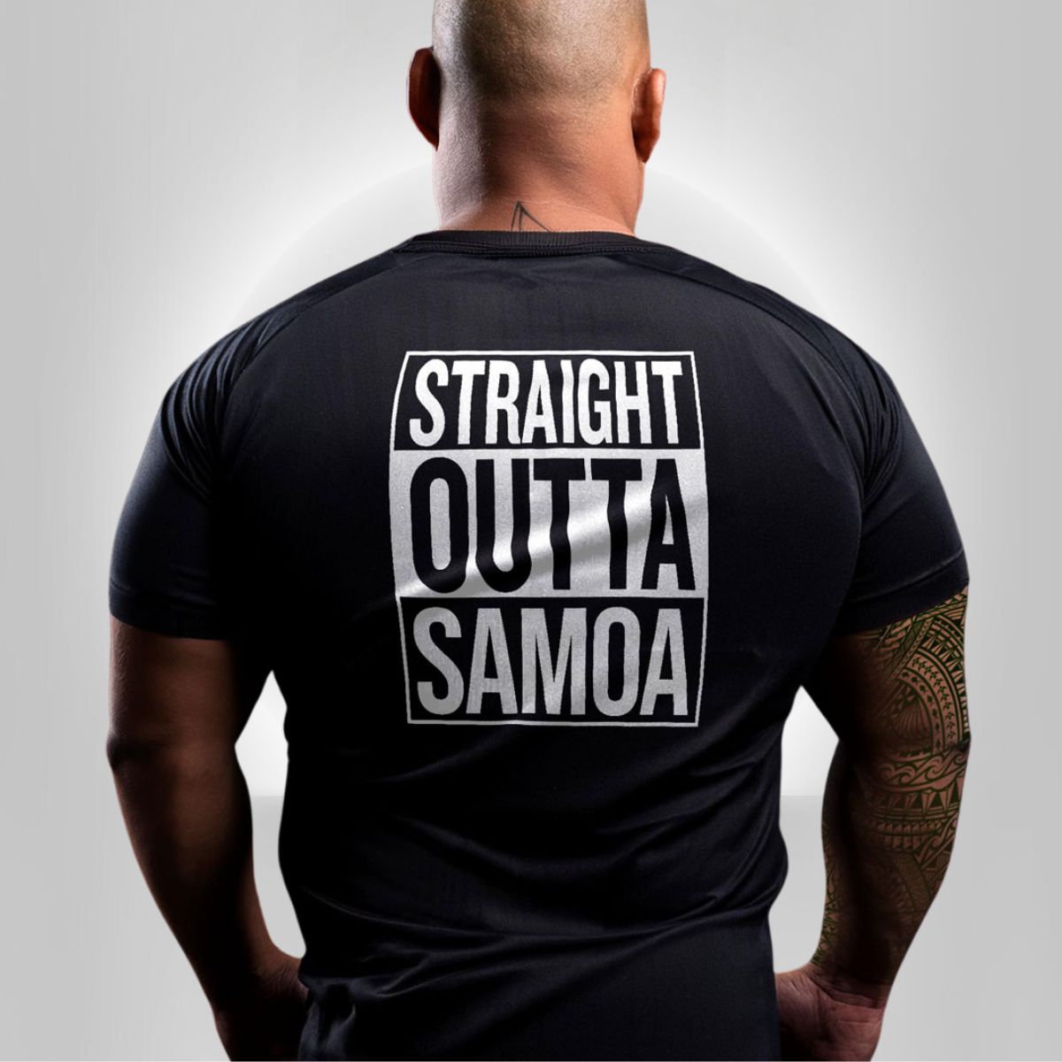 Jersey Print Tee - Straight Outta Samoa - AU - Limited Edition