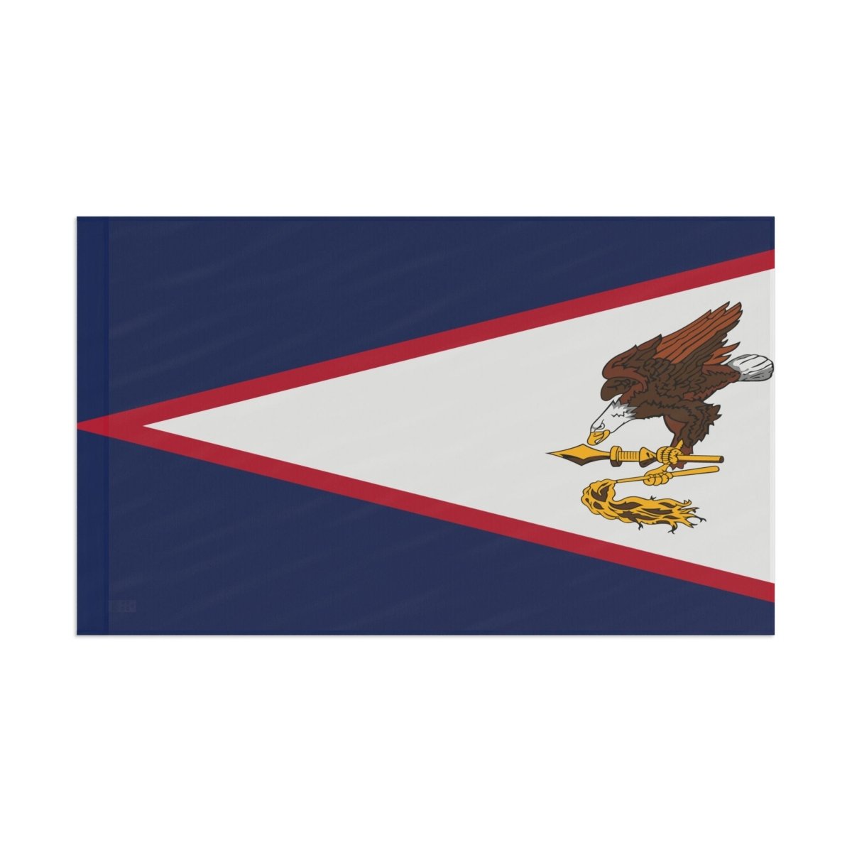 American Samoan flag home decor by Colorway, featuring vibrant red, white, and blue design with stars and stripes.
