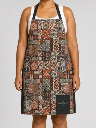 Apron - Elei Print - AU/NZ/USA - The Koko Samoa