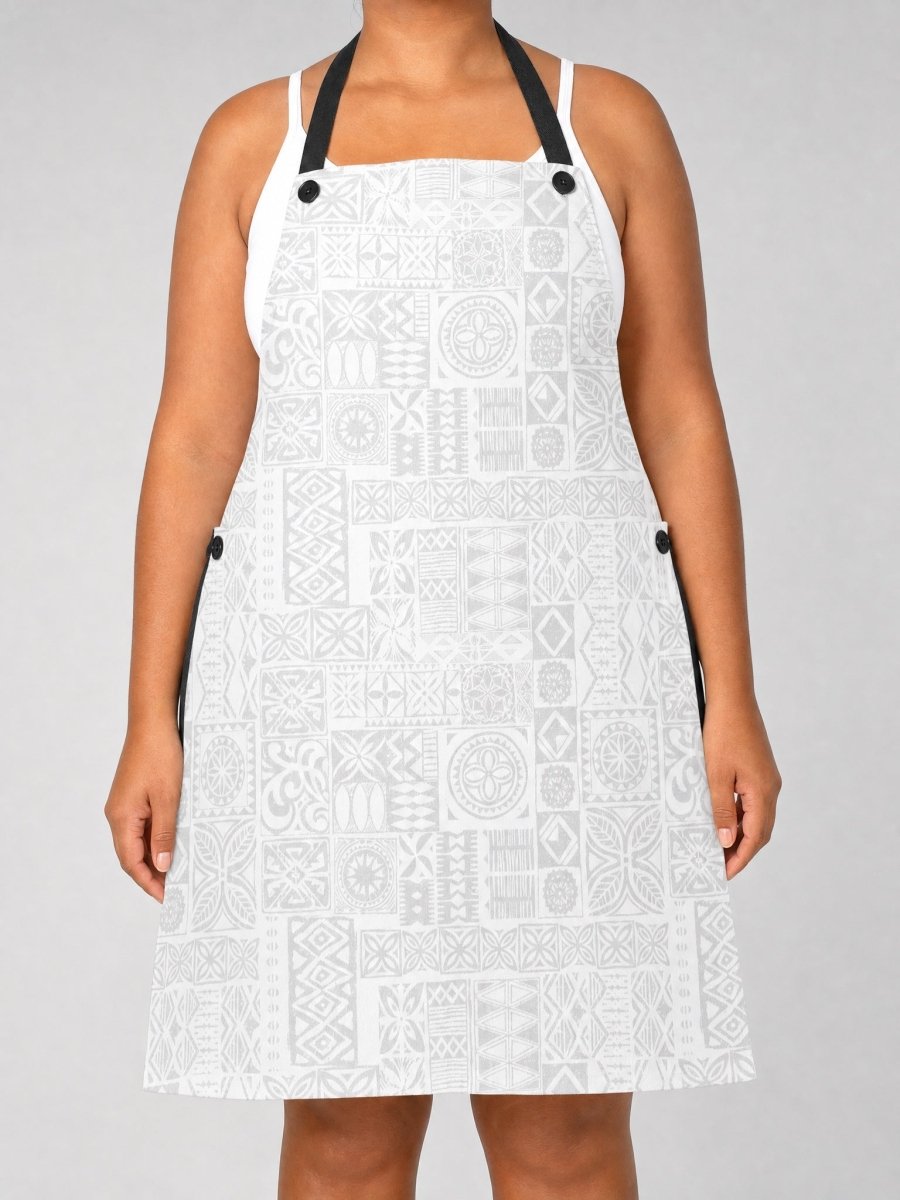 Apron - White Sunday - The Koko Samoa
