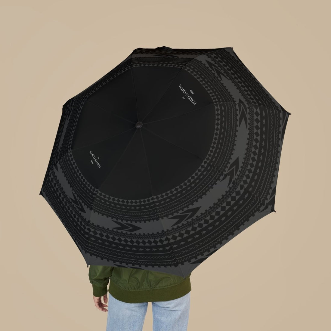 PasifikaOne umbrella in pea color, 48-inch (122cm) size, outdoor accessories, AU/NZ region, rain protection accessory