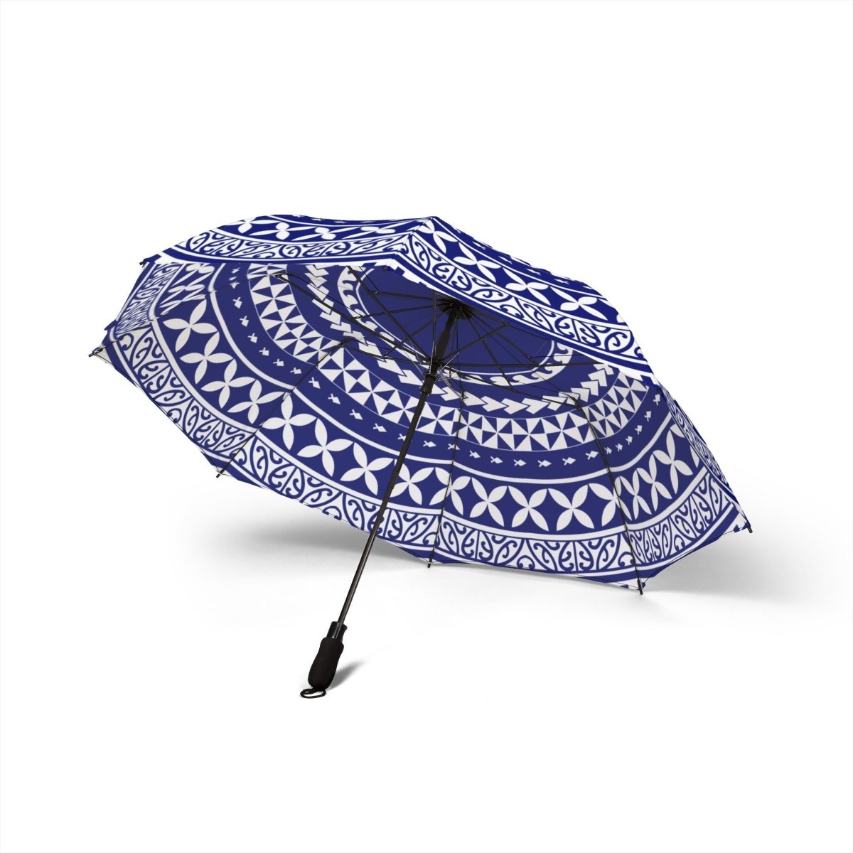 PasifikaOne umbrella, 48-inch United Blue outdoor umbrella with a sturdy frame and vibrant blue canopy.
