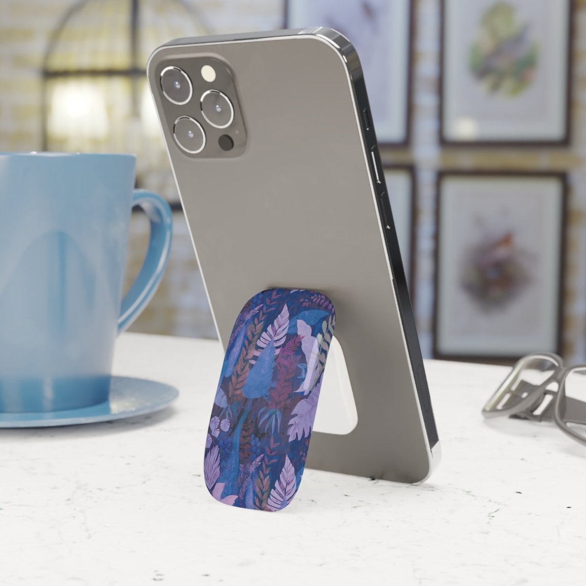 Babe Phone Stand - Lavender Palms - AU/NZ/USA - The Koko Samoa