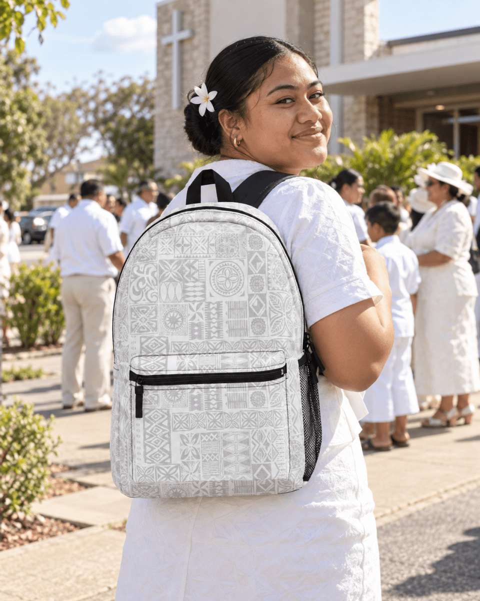 Backpack - White Sunday - The Koko Samoa