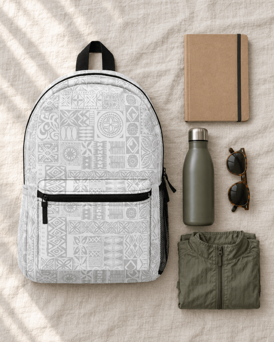Backpack - White Sunday - The Koko Samoa