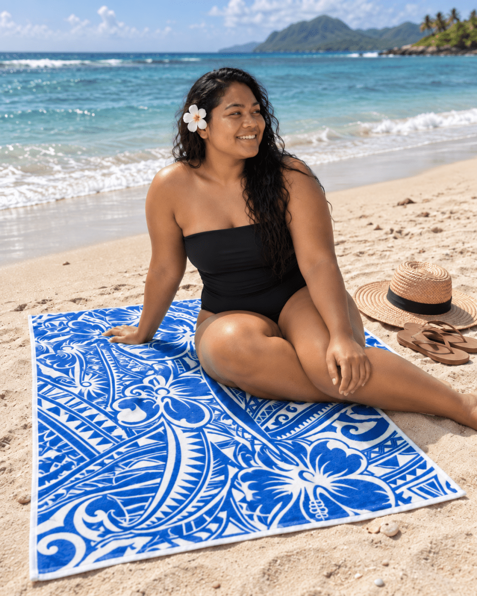 Beach Towel - Bloom - AU/NZ/USA - The Koko Samoa