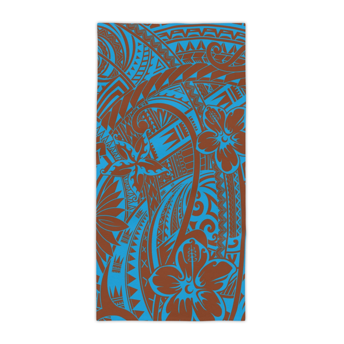 Beach towel in the Bloom Reef print