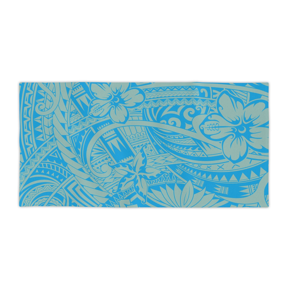 Beach towel in the Bloom Lagoon print