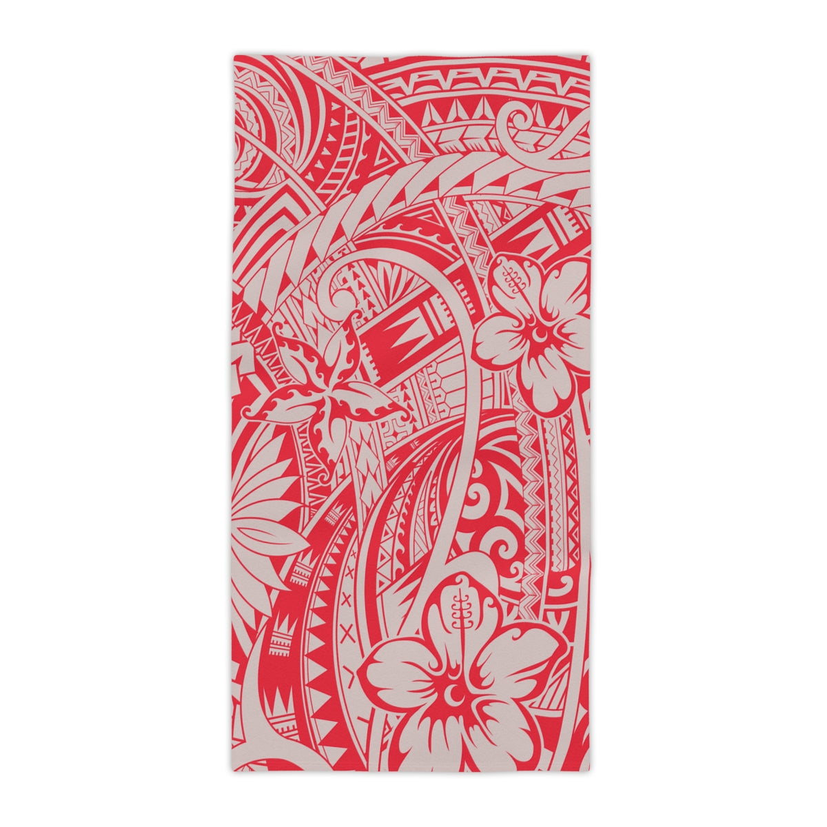 Beach towel in the Bloom Cabana print