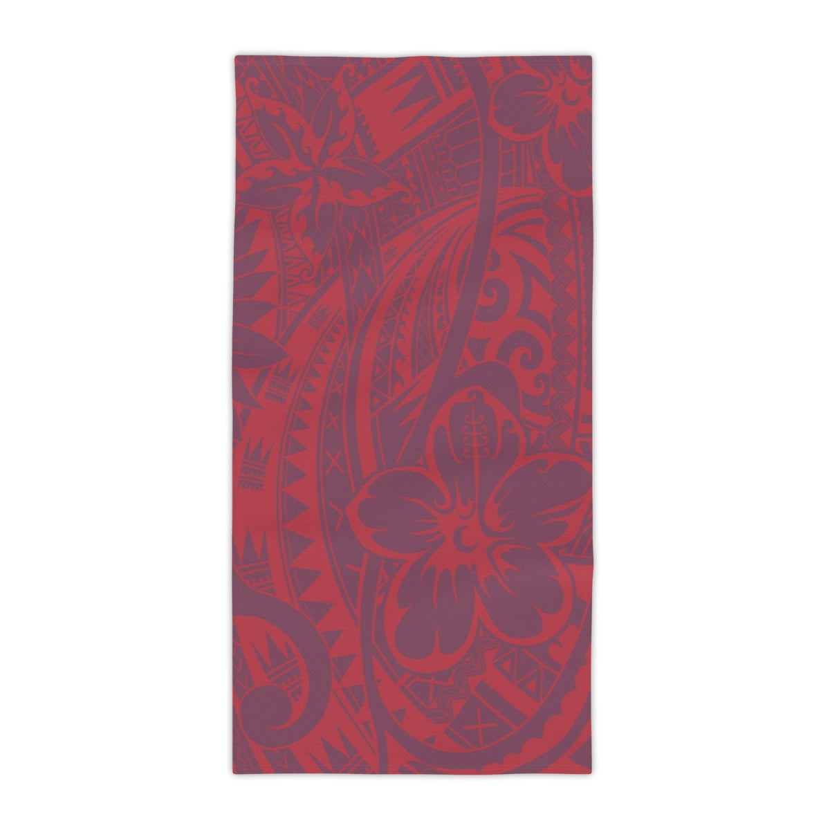 Beach towel in the Bloom Mulberry print