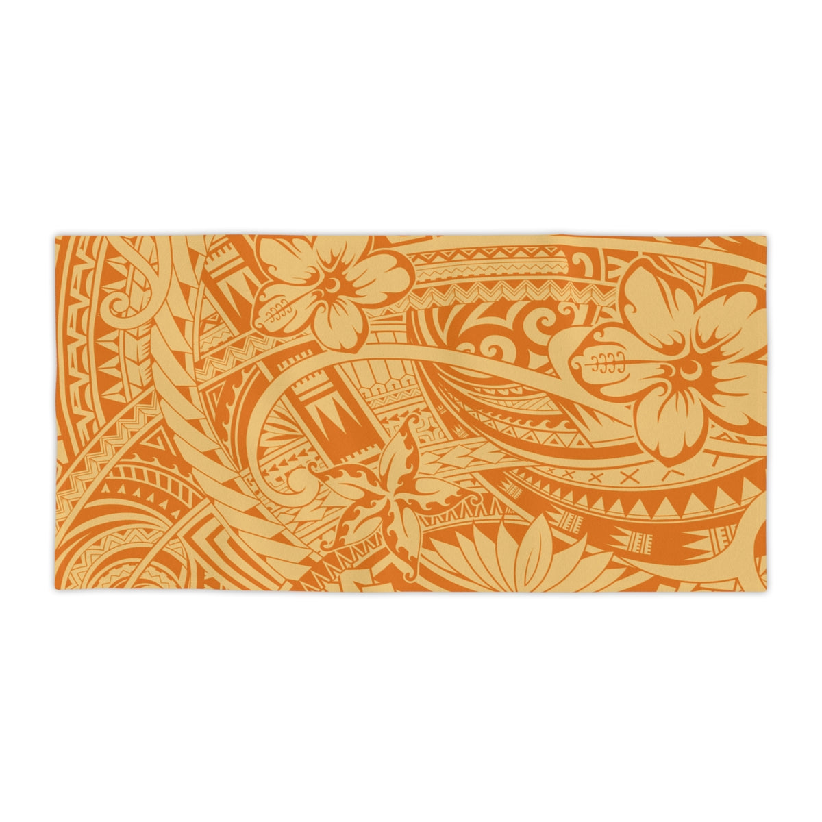 Beach towel in the Bloom Marigold print