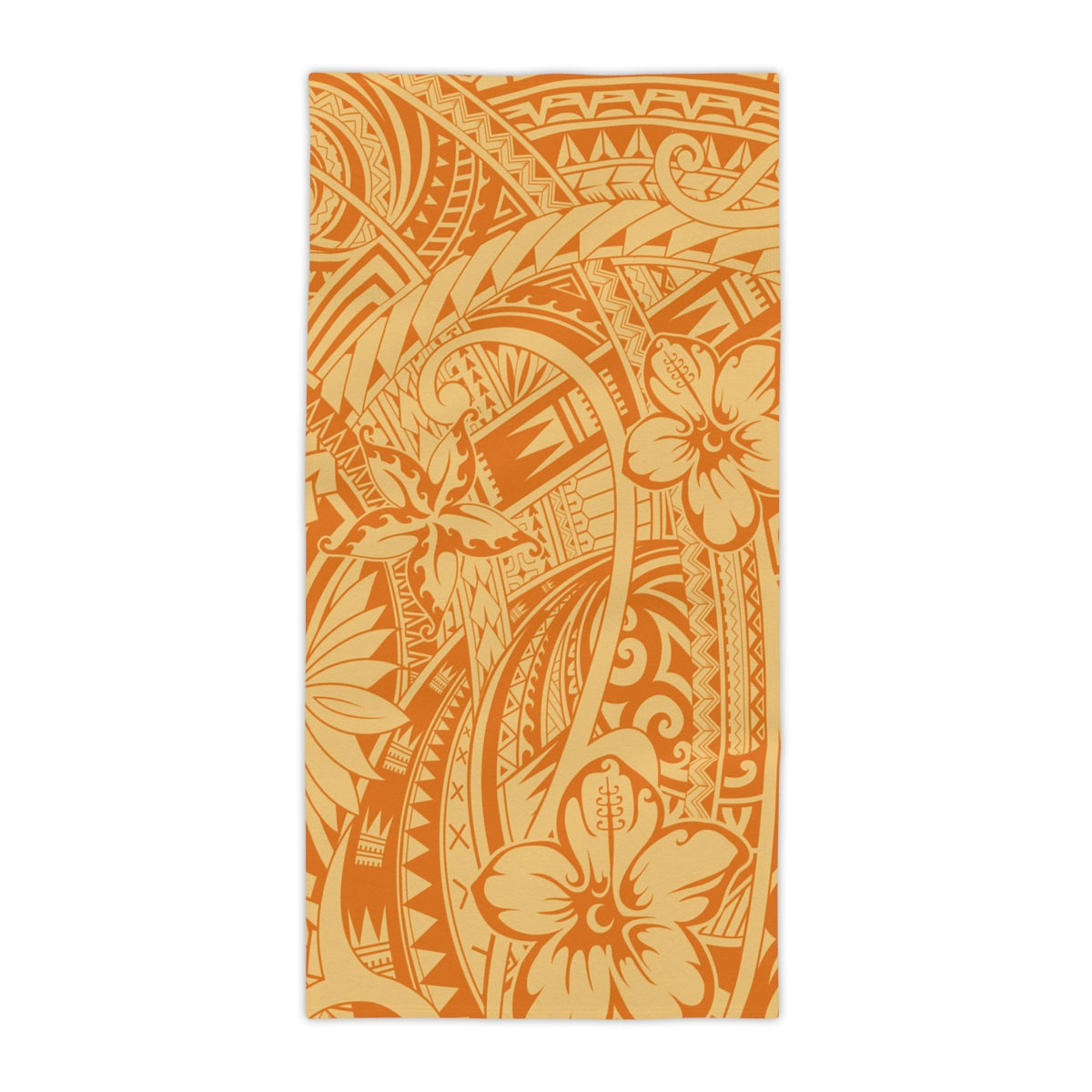 Beach towel in the Bloom Marigold print