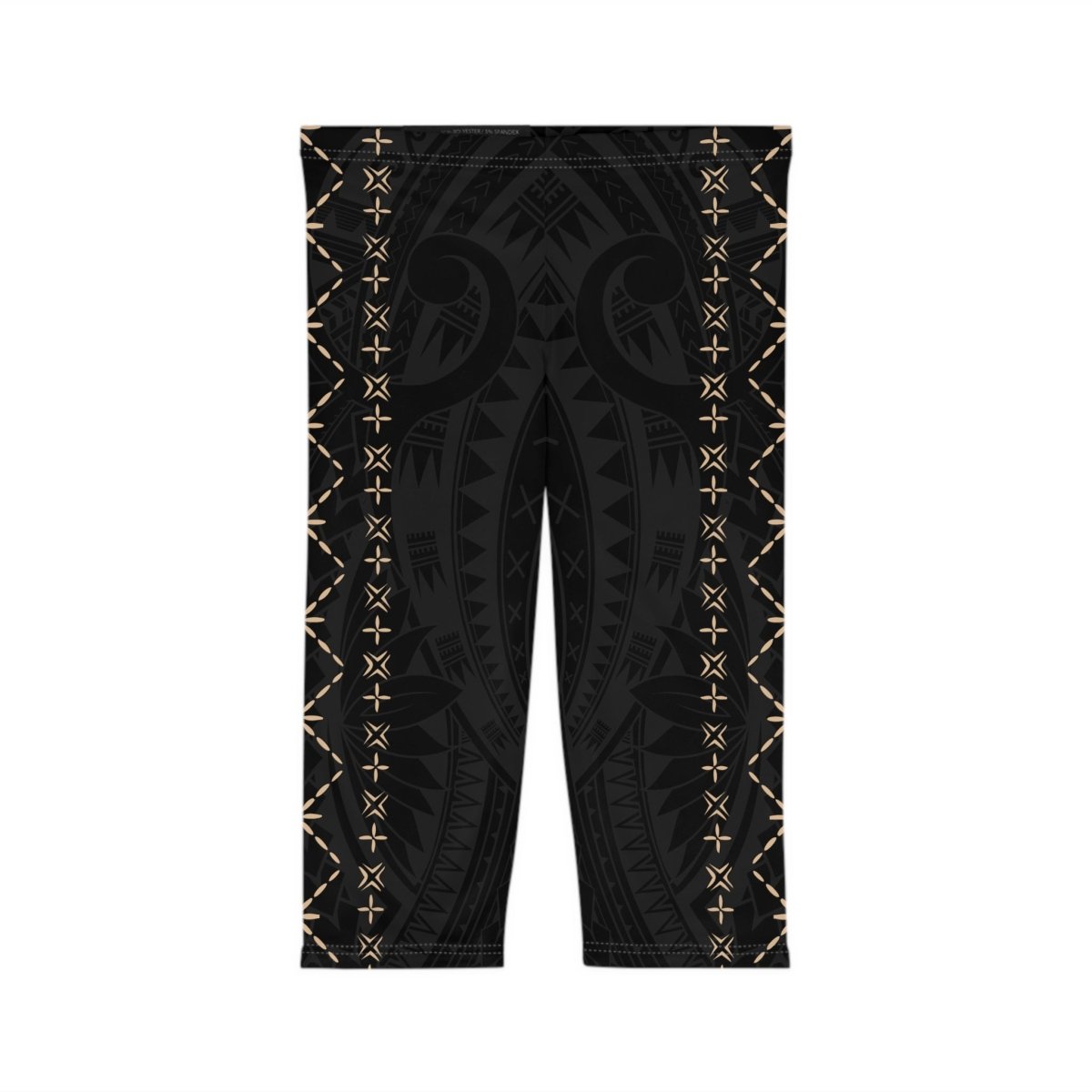 MWW On Demand casual Capri leggings in Malu design, comfortable stretch fabric, perfect for everyday wear.