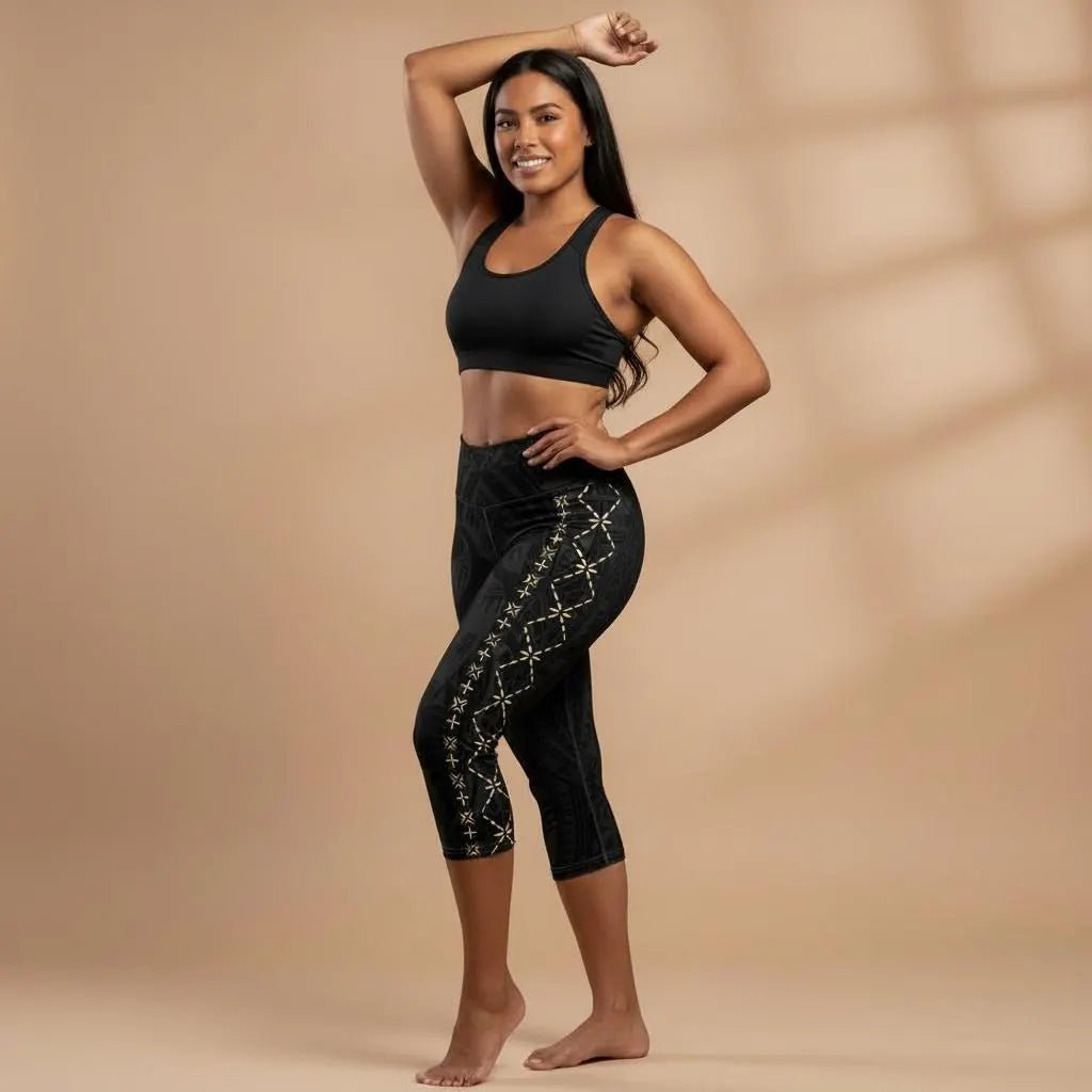 Casual Capri Leggings - Malu - AU/NZ/USA - The Koko Samoa
