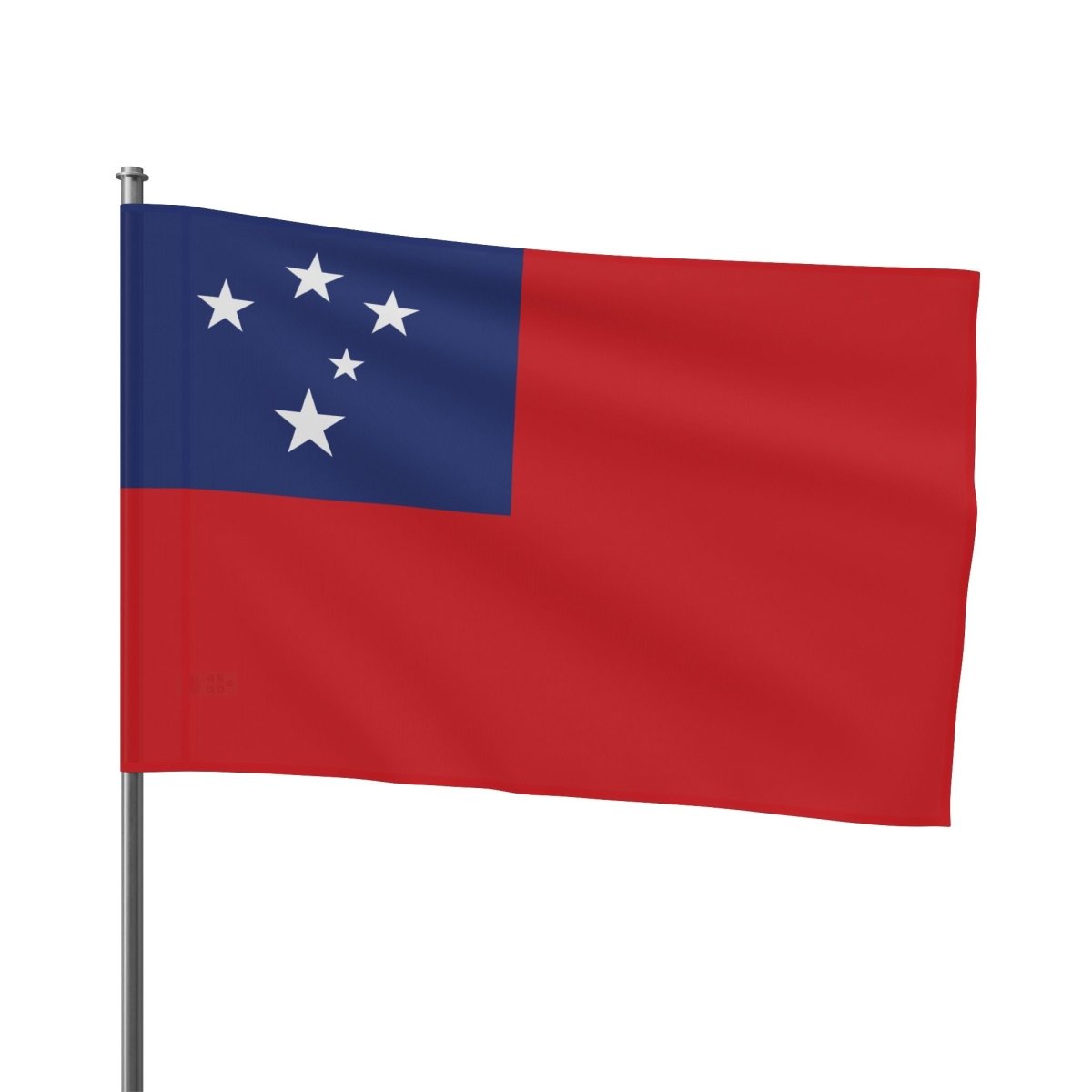 Colorway Samoan Flag home decor, small 18x12 inches, featuring the flag of Samoa, suitable for wall decoration.
