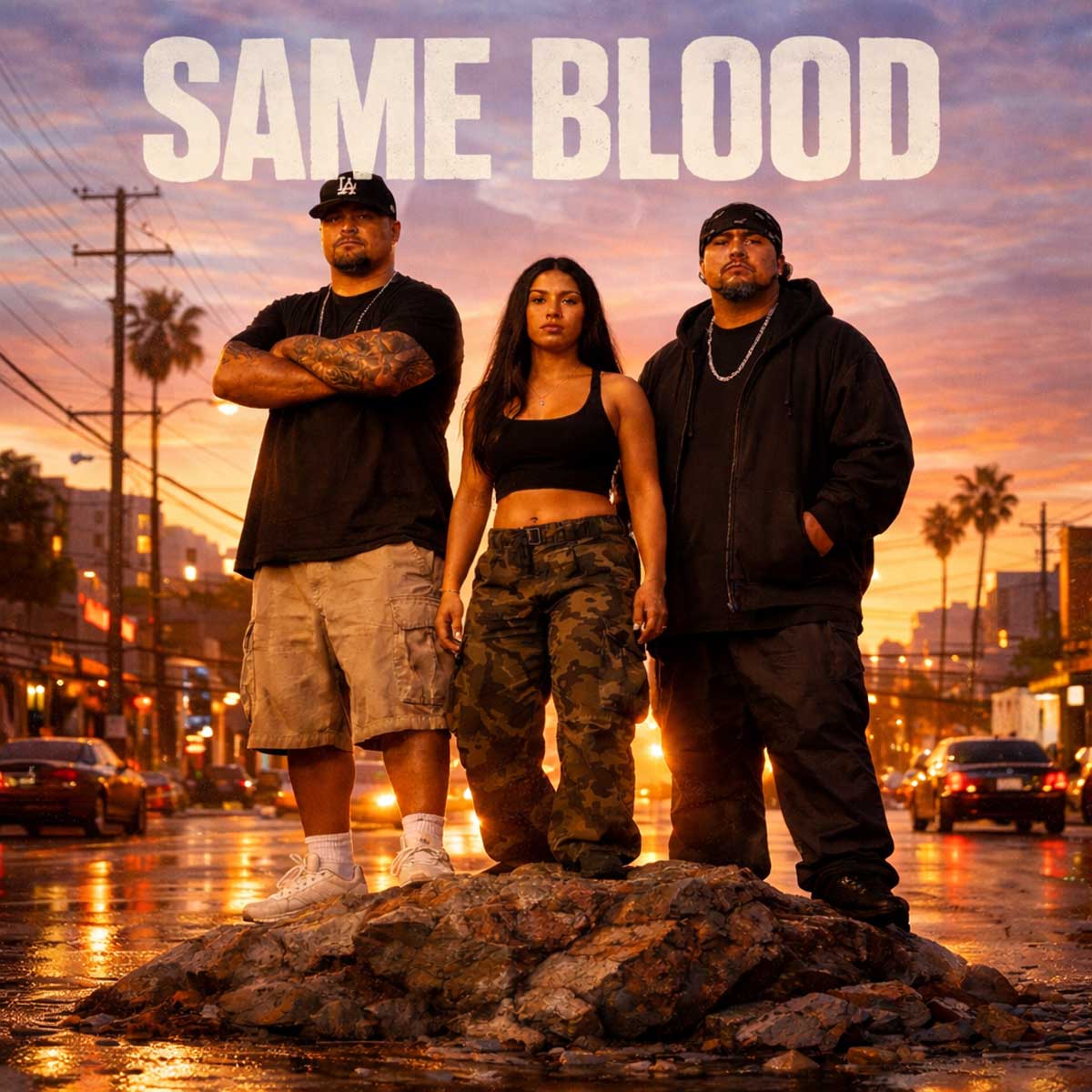 Digital album cover for The Koko Samoa Collection by THE KOKO SAMOA, featuring traditional Samoan music and artwork.