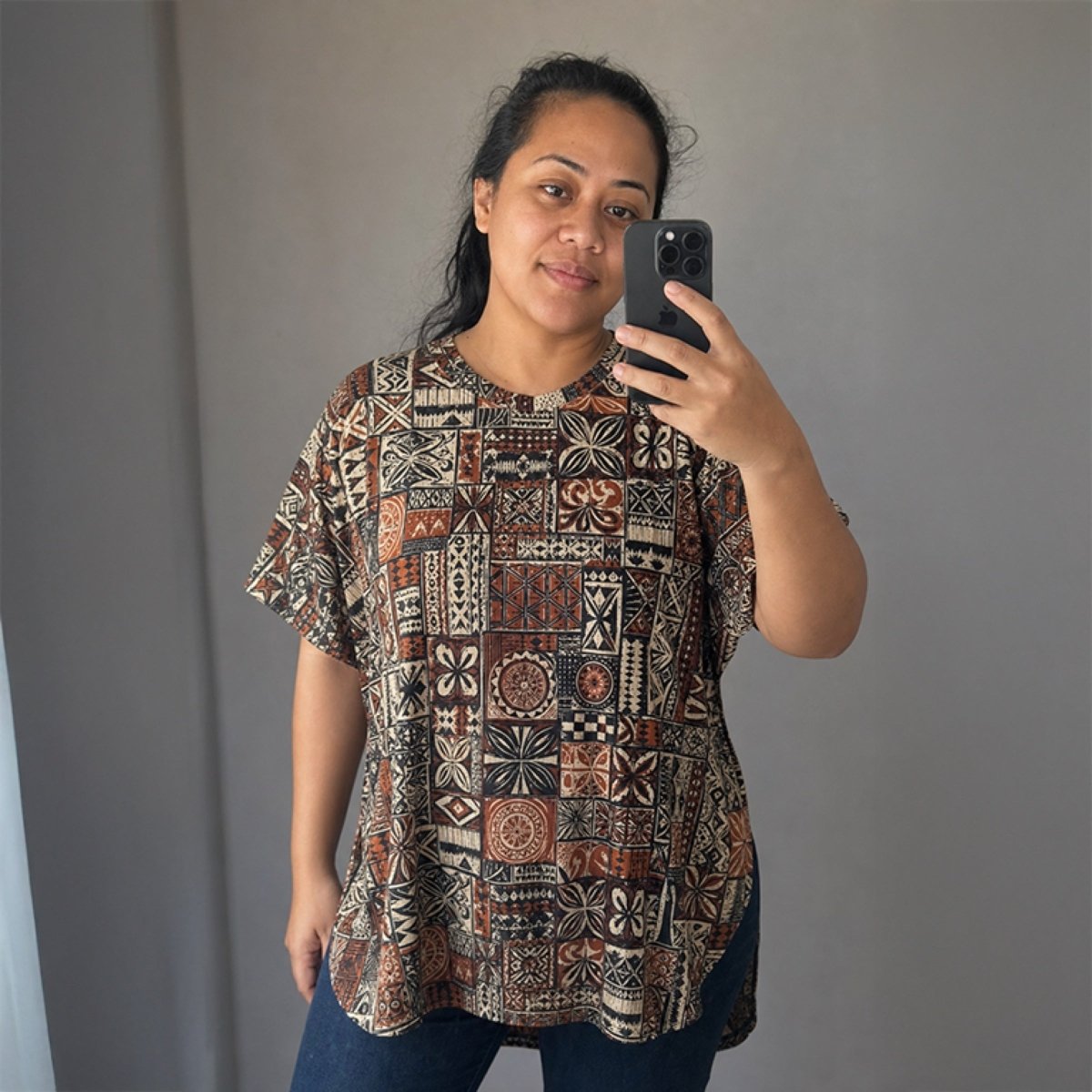 Dolman Tee - Elei - AU/NZ/USA - The Koko Samoa