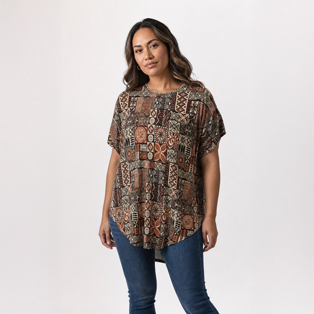 Dolman Tee - Elei - AU/NZ/USA - The Koko Samoa