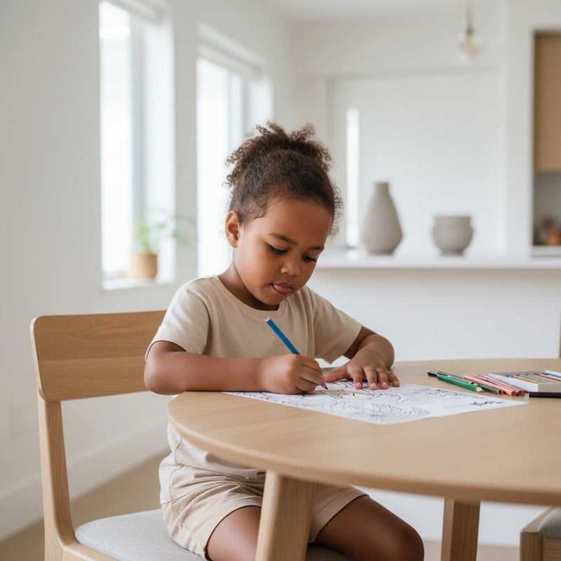 Downloadable Learn and Colour Sheet - Tagi - AU/NZ/USA - The Koko Samoa