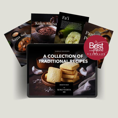 E - Book - Samoan Delights: Samoan Recipes Cookbook - Vol 1 - AU/NZ/USA - The Koko Samoa