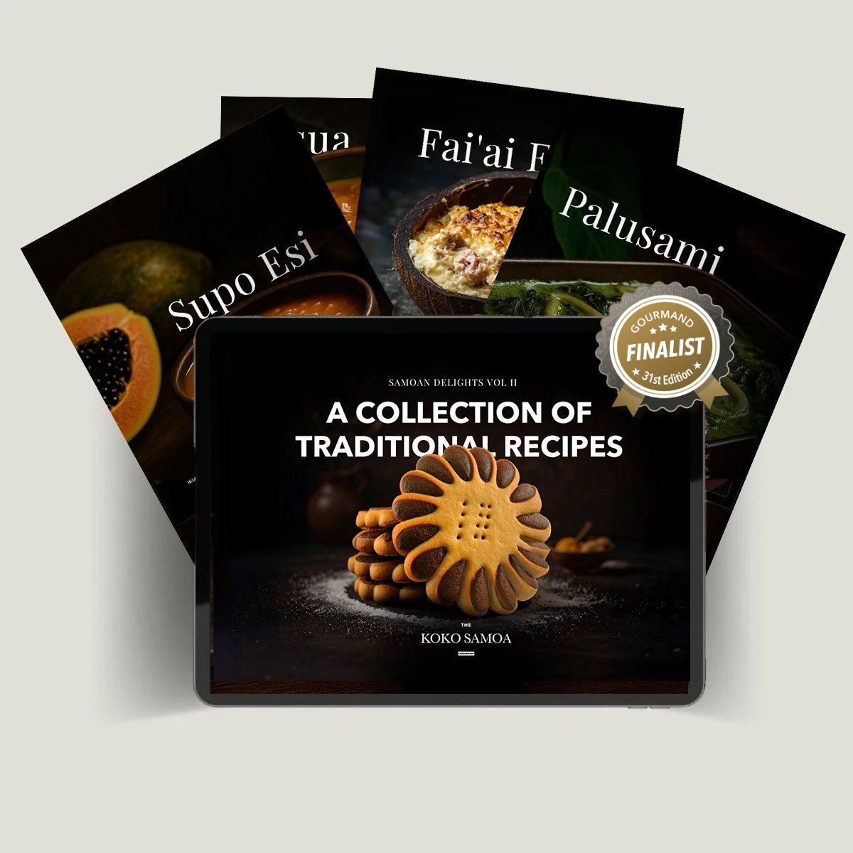 E - Book - Samoan Delights: Samoan Recipes Cookbook - Vol 2 - AU/NZ/USA - The Koko Samoa