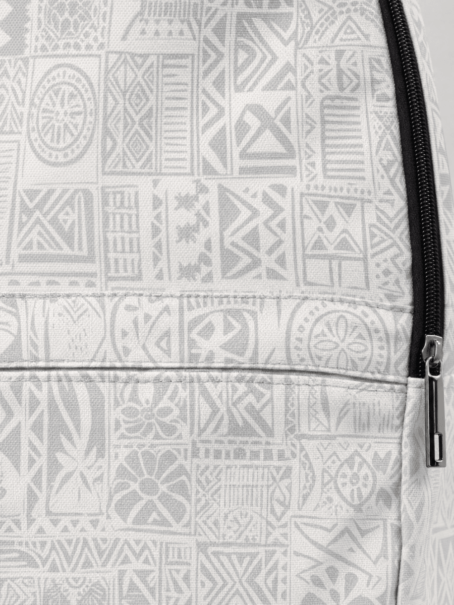 Fabric Backpack - White Sunday - The Koko Samoa