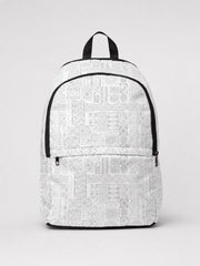 Fabric Backpack - White Sunday - The Koko Samoa