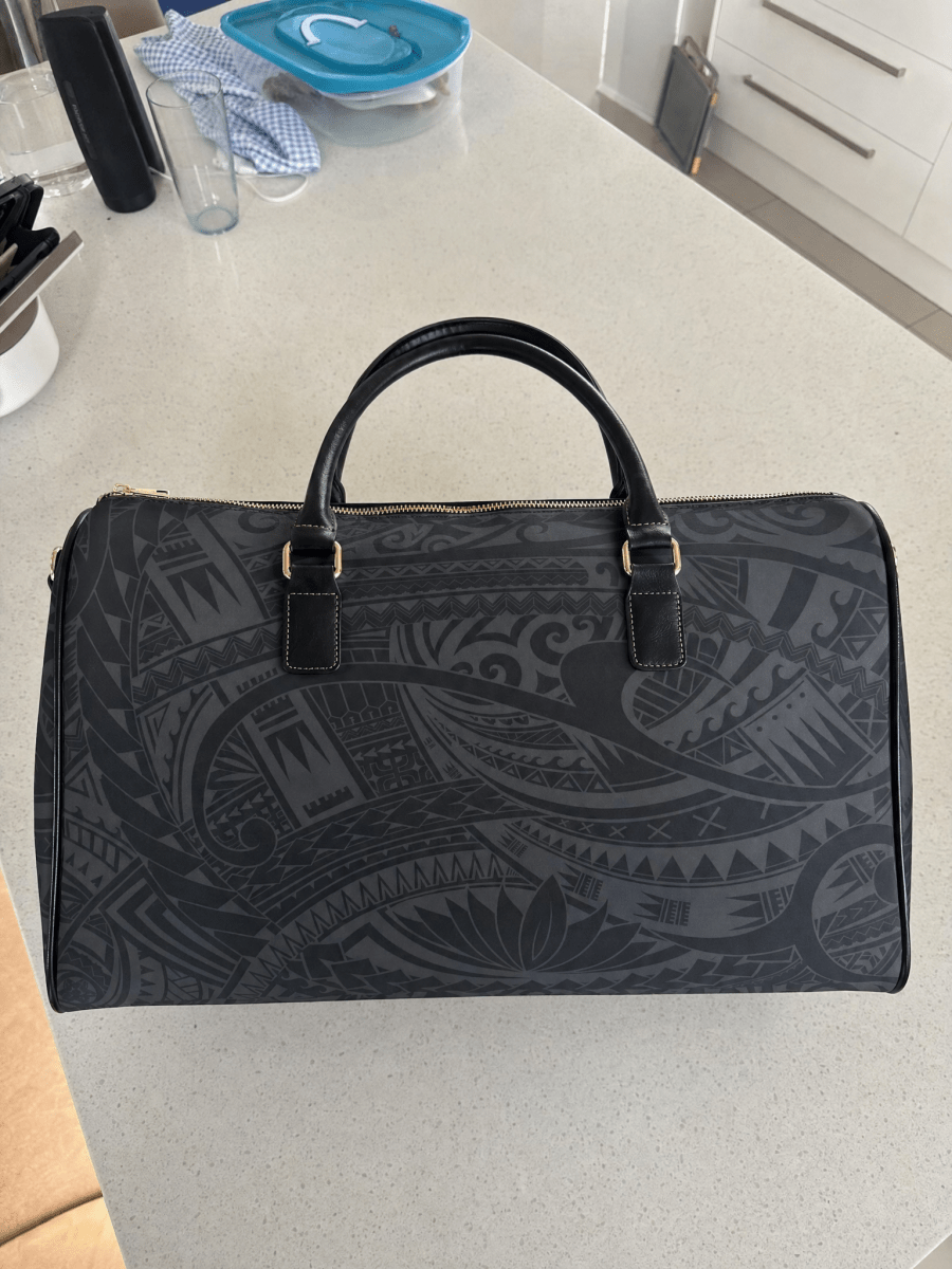 Faux Leather Travel Bag - Warrior - The Koko Samoa