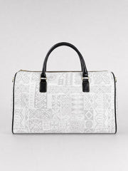 Faux Leather Travel Bag - White Sunday - The Koko Samoa