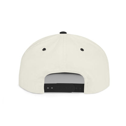 Flat Bill Snapback Hat - 684 Samoa - White & Gold Embroidery - AU/NZ/USA - The Koko Samoa