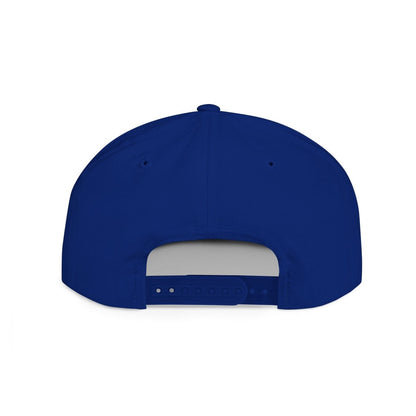 Flat Bill Snapback Hat - 684 Samoa - White & Gold Embroidery - AU/NZ/USA - The Koko Samoa