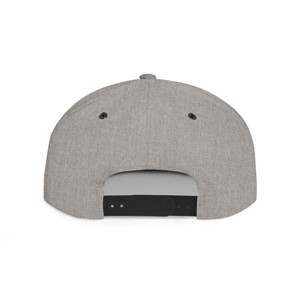 Flat Bill Snapback Hat - USA USO - Black - The Koko Samoa