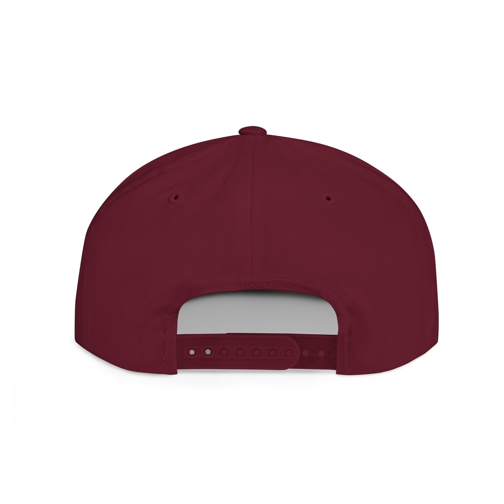 Fulfill Engine flat bill snapback hat with white and gold Samoa embroidery, one size, black color, adjustable brim, popular streetwear style