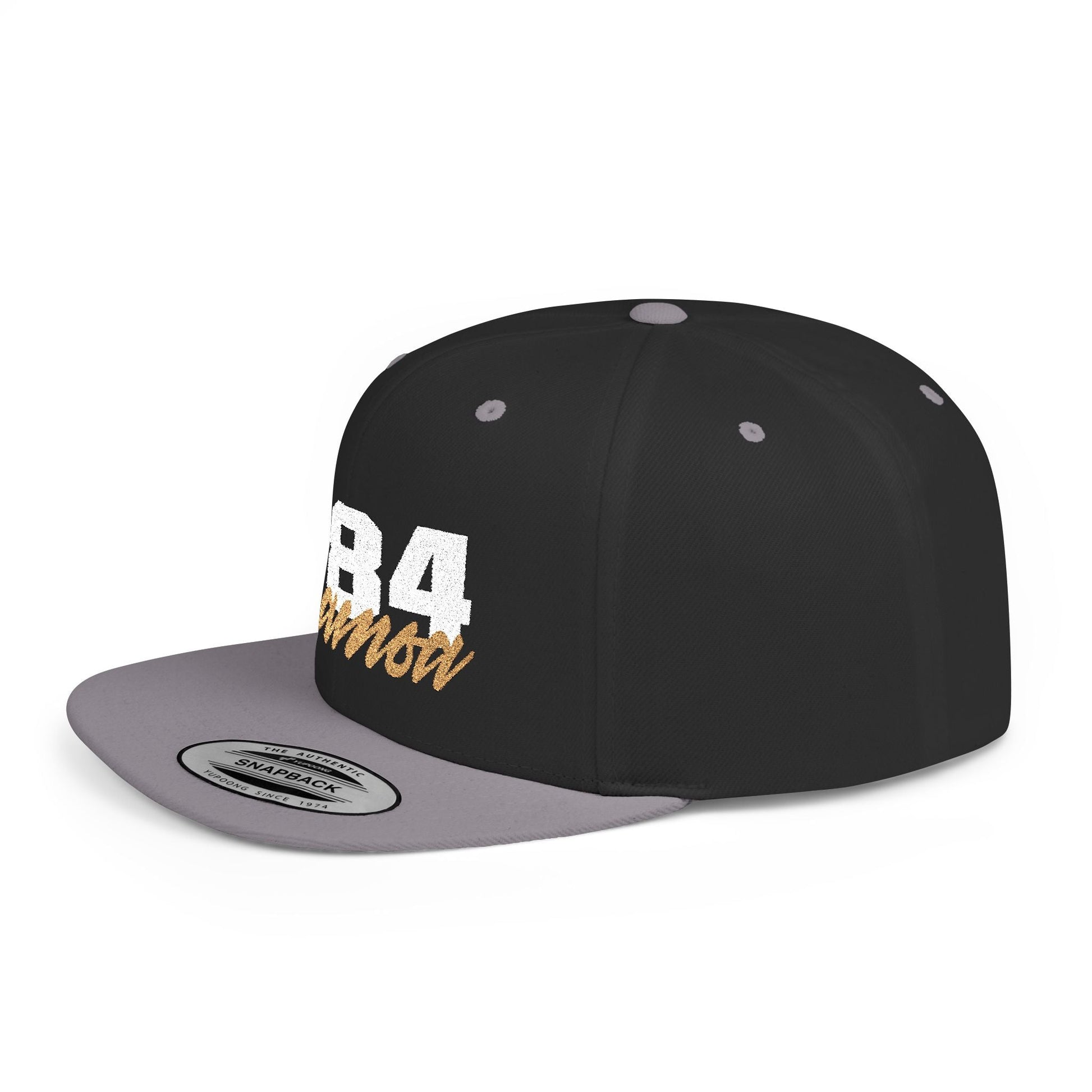 Fulfill Engine flat bill snapback hat with white and gold embroidery, one size, black color, featuring Samoa design.