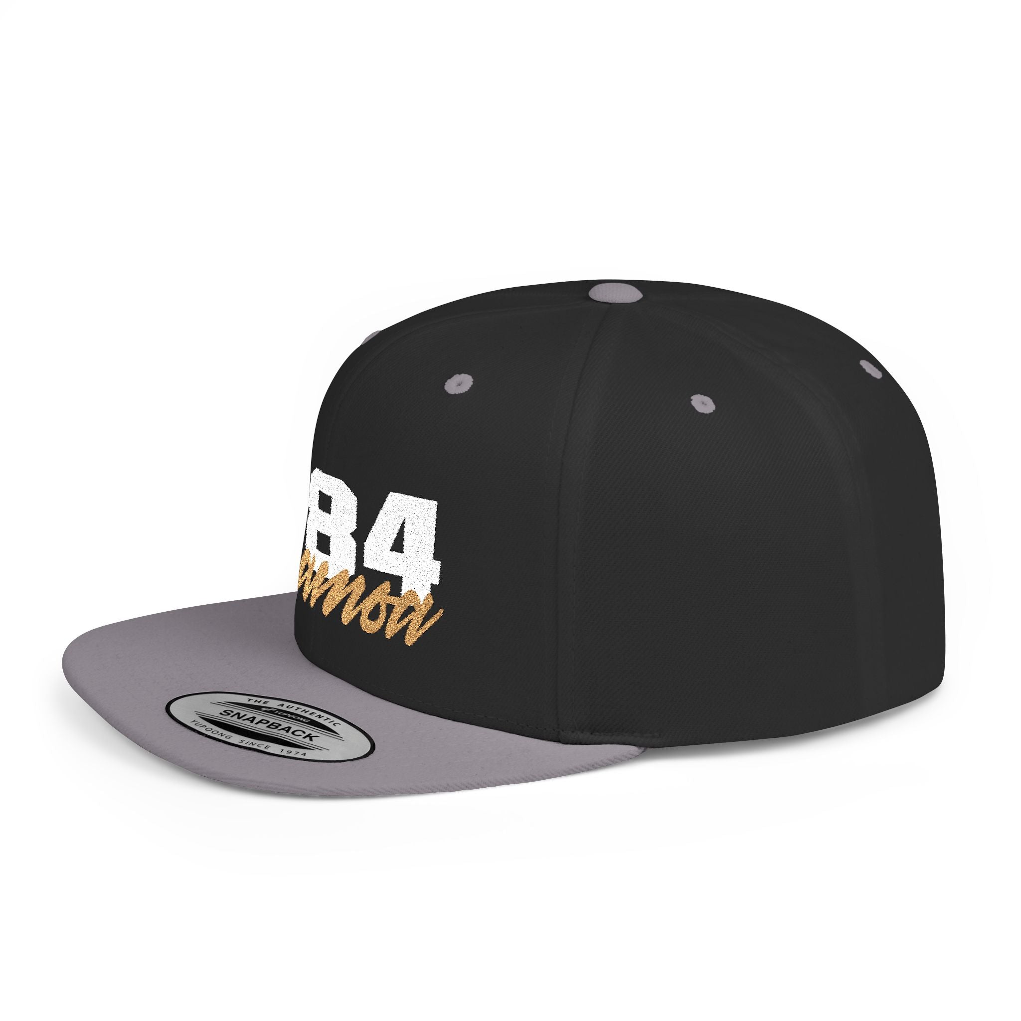 Fulfill Engine flat bill snapback hat with white and gold embroidery, one size, black color, featuring Samoa design.