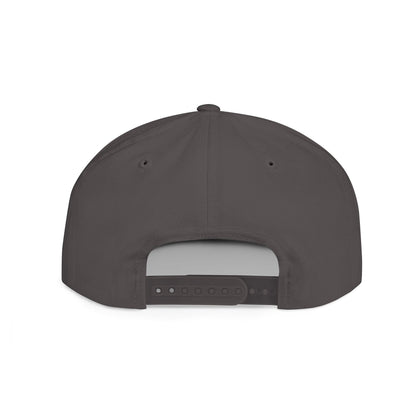Flat Bill Snapback Hat - USA USO - Black - The Koko Samoa