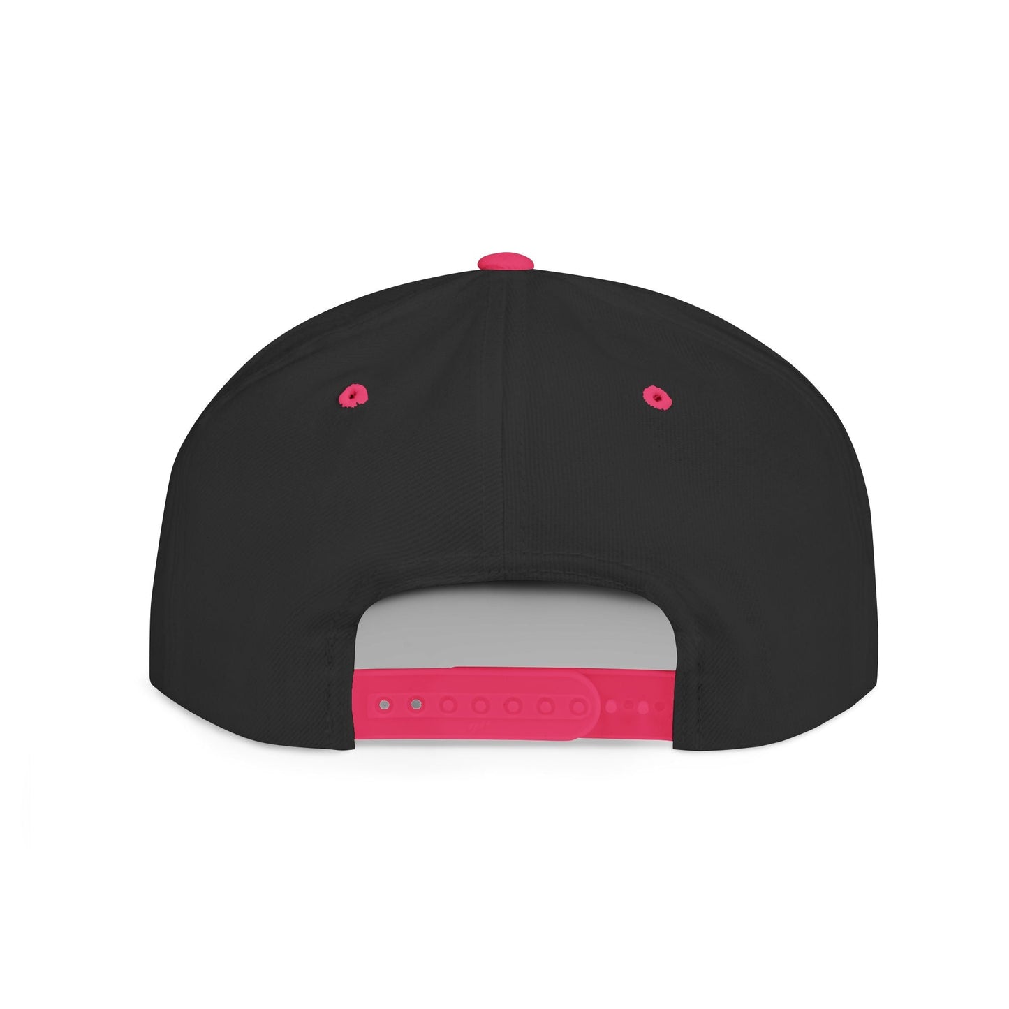 Flat Bill Snapback Hat - USA USO - Black - The Koko Samoa