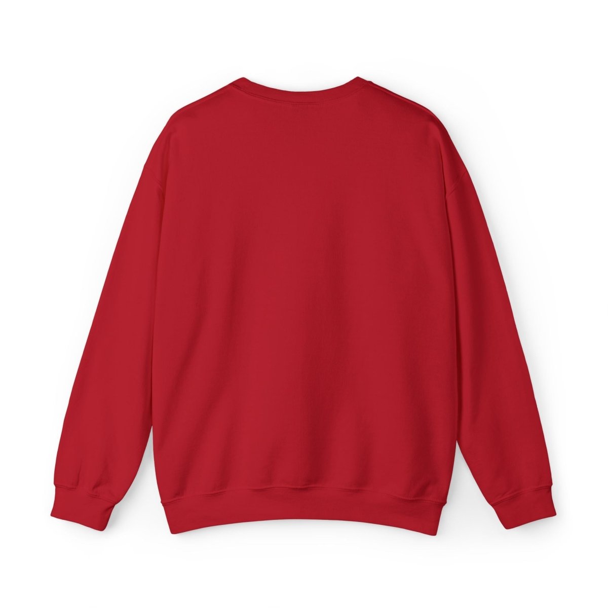 Black Fulfill Engine unisex heavy sweatshirt with USA USO embroidery, featuring a comfortable fit and bold design.