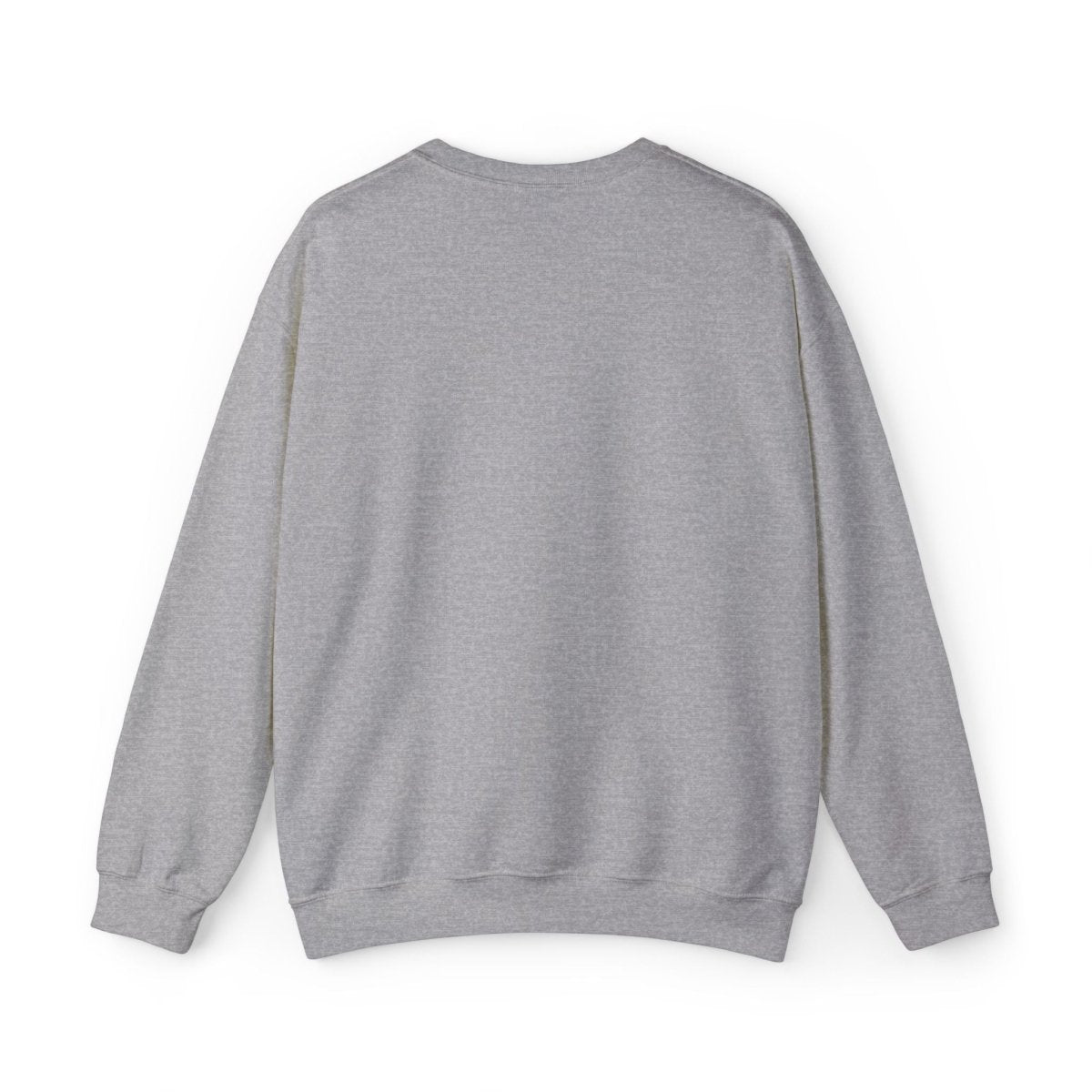 Black embroidered unisex heavy sweatshirt by Fulfill Engine featuring USA USO design, shown in a close-up view.