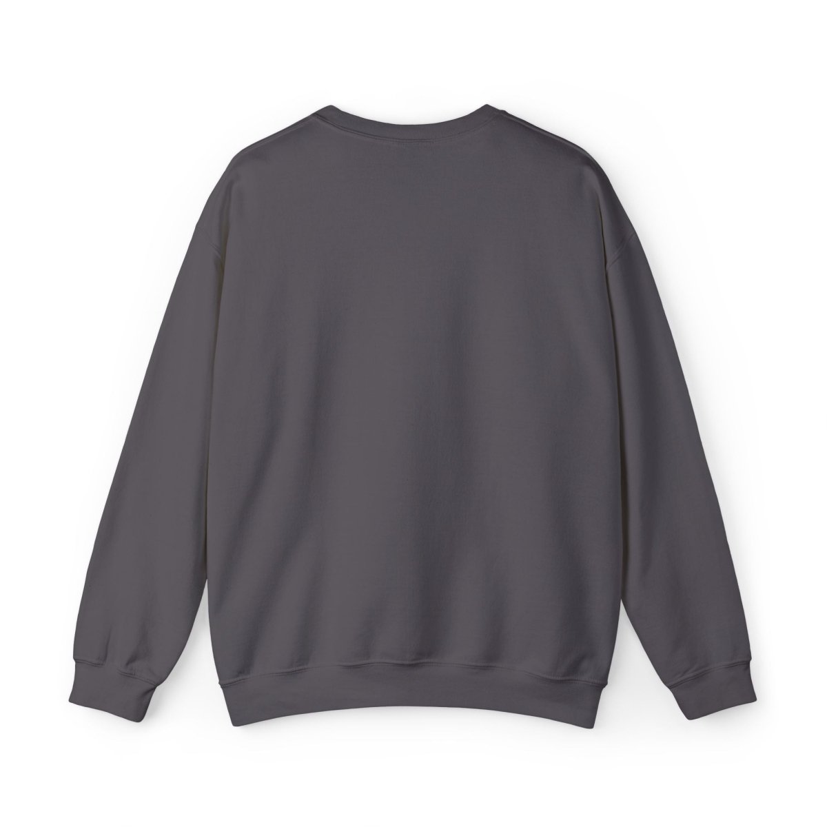 Black embroidered unisex heavy sweatshirt by Fulfill Engine with USA USO design, featuring a comfortable fit and bold style.