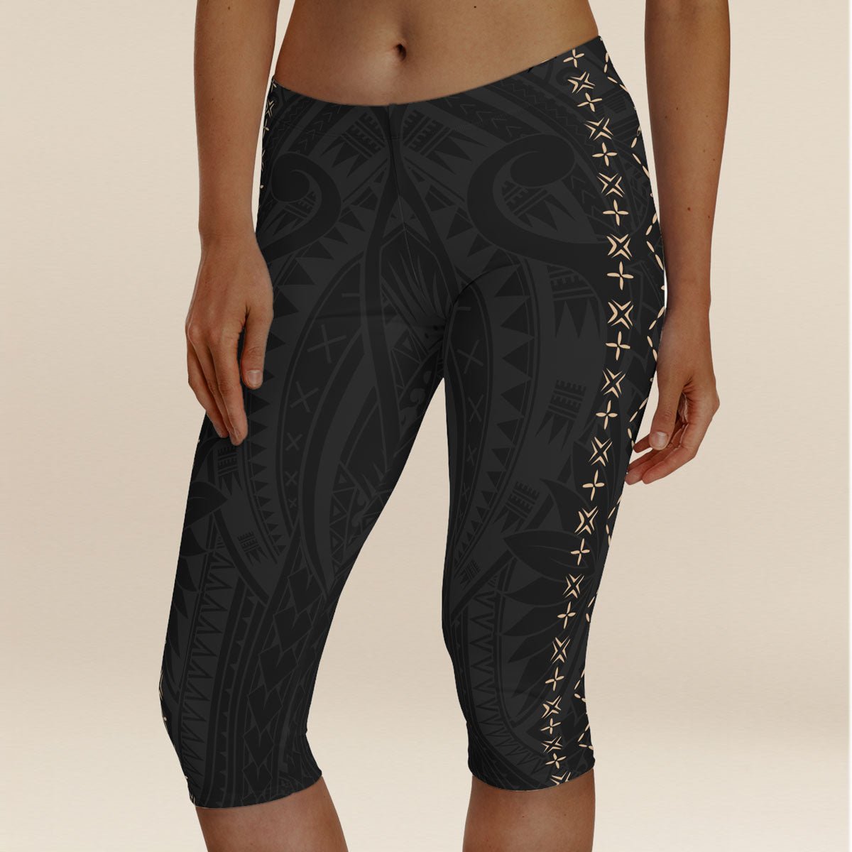 Women's Capri Leggings - Malu - AU/NZ/USA - The Koko Samoa