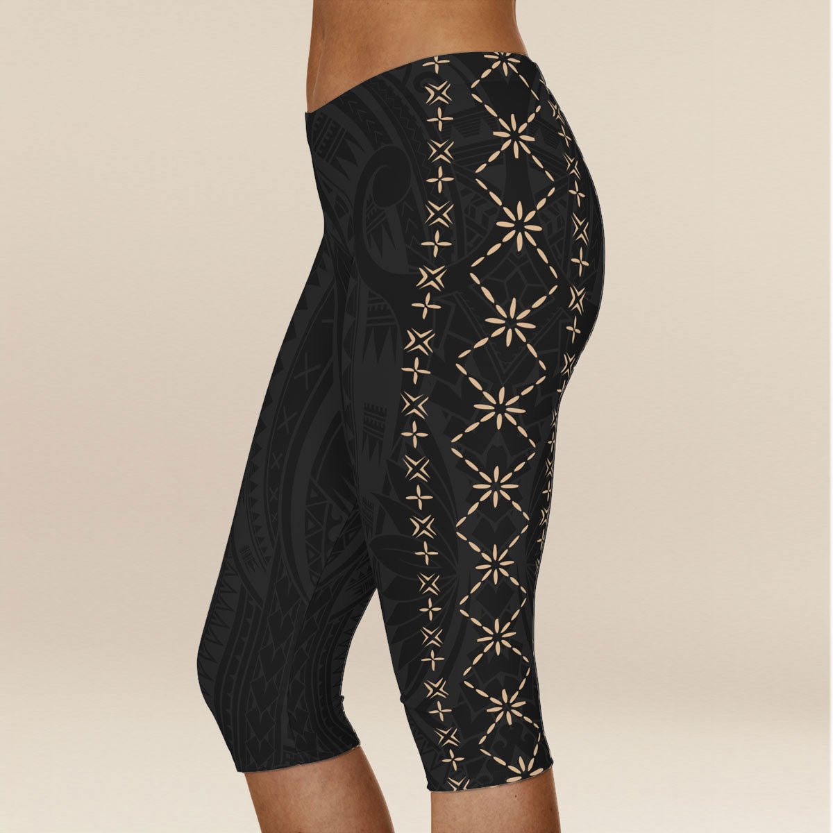 Women's Capri Leggings - Malu - AU/NZ/USA - The Koko Samoa