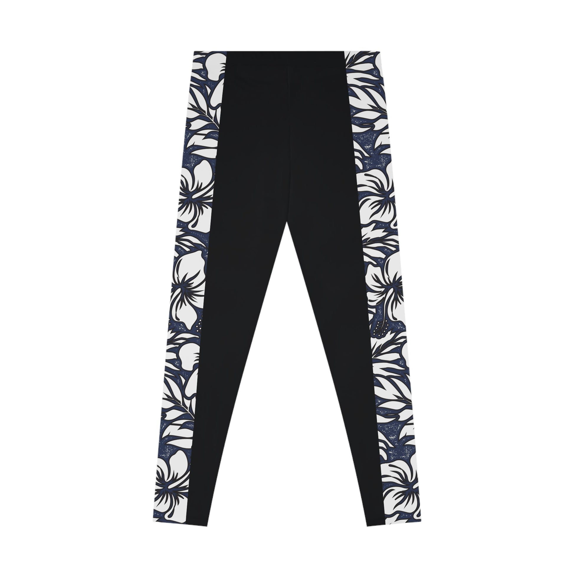 Black FYBY IslandFlex Mid-Rise Leggings Falefa Breeze, shown in XS, featuring a comfortable fit and sleek design.