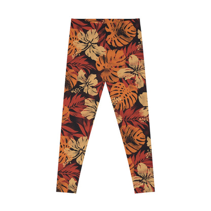 IslandFlex Leggings - Lalomanu Ember - AU/NZ/USA - The Koko Samoa