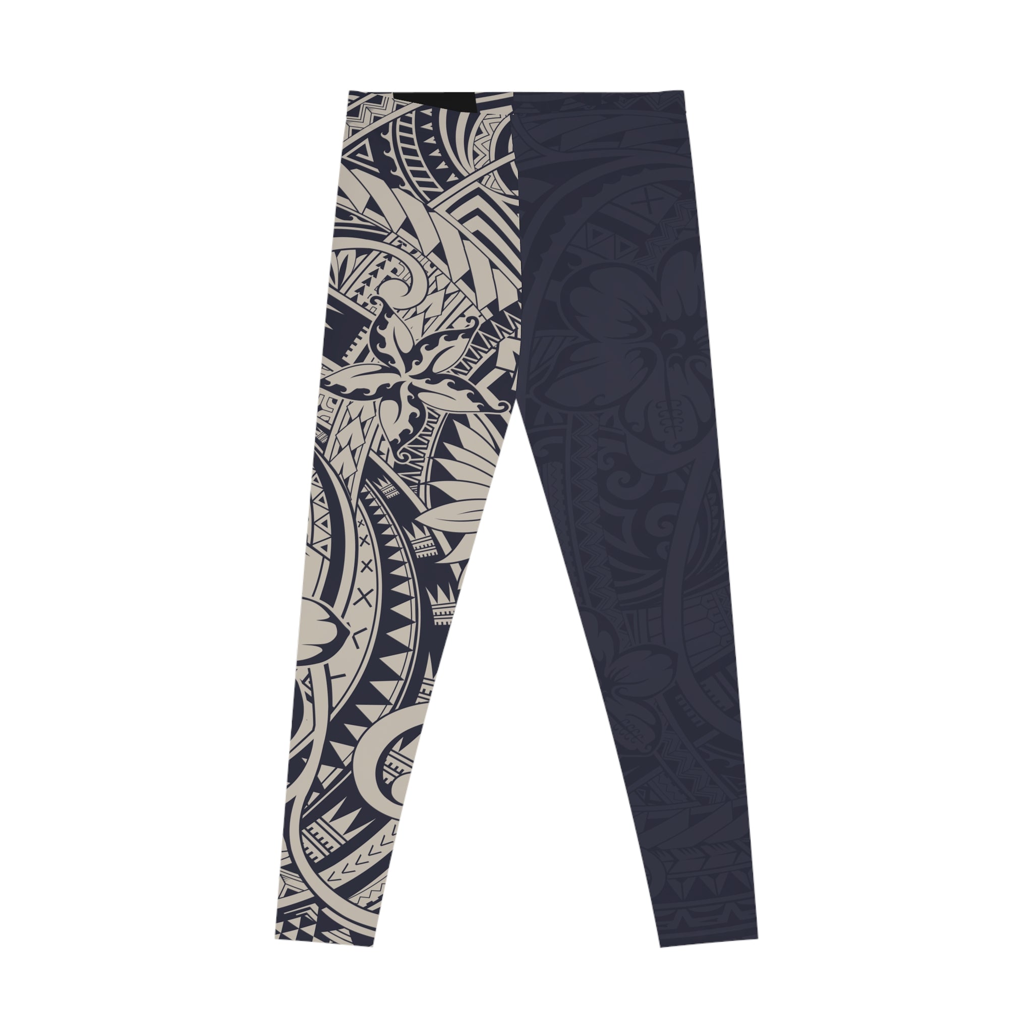 FYBY IslandFlex mid-rise leggings in Blue Bloom, shown in XS size, featuring a sleek dark blue color and comfortable fit.