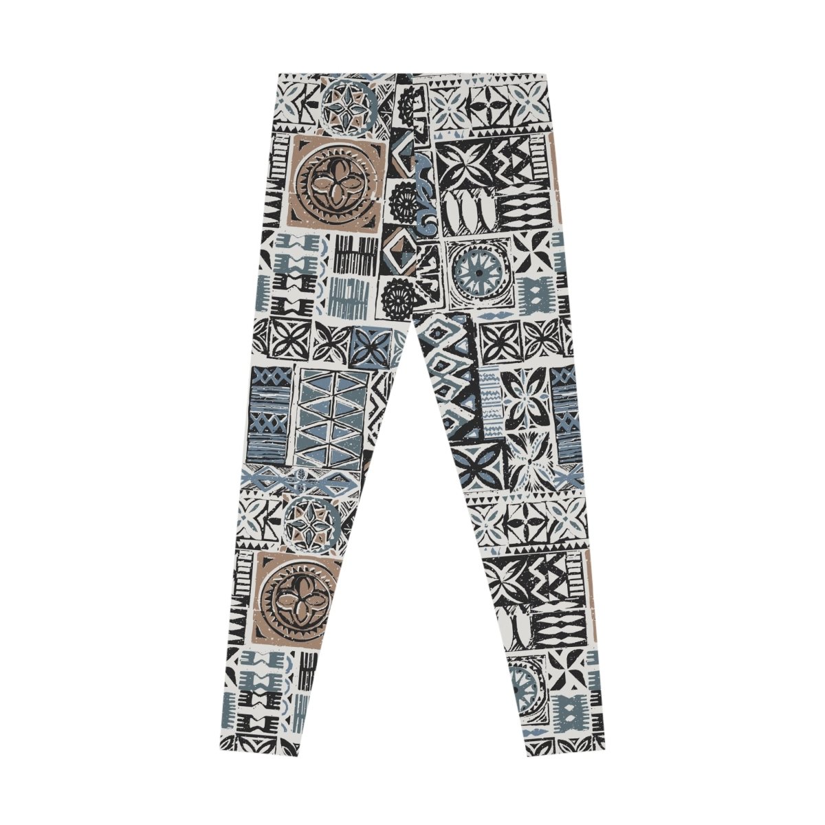FYBY IslandFlex mid-rise leggings in Elei Steel with matching seam thread, showcasing a sleek, modern design.