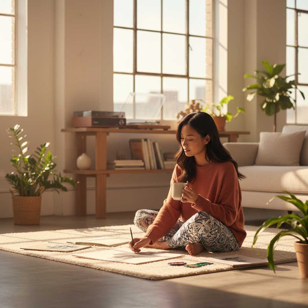 FYBY IslandFlex mid-rise leggings in Elei Steel, featuring a sleek design and matching seam thread for a stylish look.